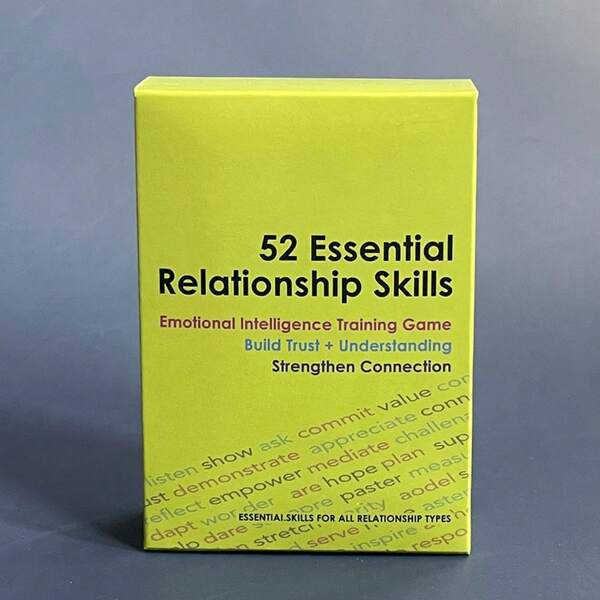 52 Essential -Exercises For Stress And Anxiety Relief Build Resilience And Daily Well-Being Flourish In Life,Perfect For Family & Friends Gatherings, Holiday Board Game ,A Great Gift