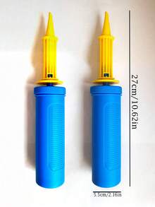 Birthday Wedding Inflatable Balloons, Manual Inflation Balloons, Balloon Accessories, Manual Inflation Pump, Baby Party Home Decor Gifts - Blue - View 5