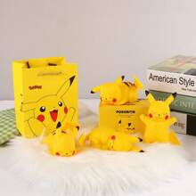 pokemon Luz nocturna decorativa con Pikachu de Pokémon que brilla, lámpara de mesita de noche con Pikachu de Pokémon como regalo de cumpleaños o Navidad