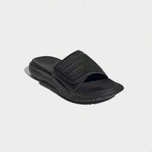 AlphaResponse 2.0 Slide JP5397 – Core Black – Lightweight Unisex Sports Slides For Casual Wear, Travel, And Post-Workout Recovery - Black - View 1