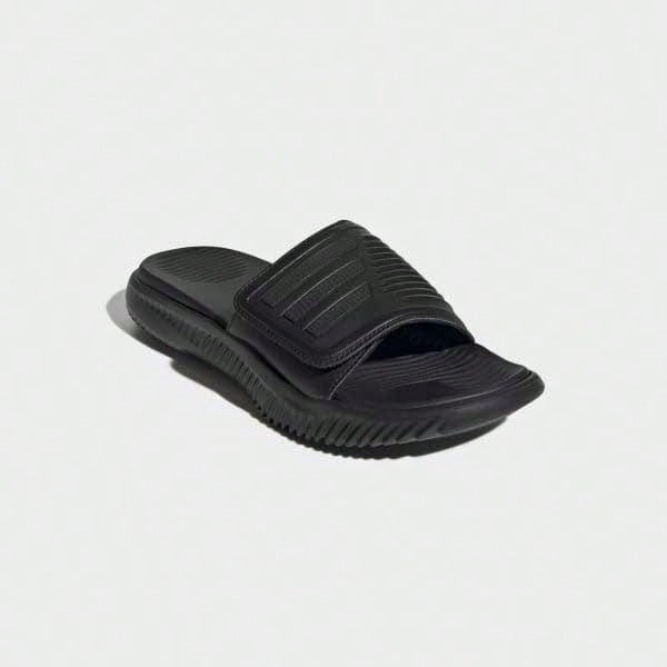 AlphaResponse 2.0 Slide JP5397 – Core Black – Lightweight Unisex Sports Slides For Casual Wear, Travel, And Post-Workout Recovery - Black - View 1