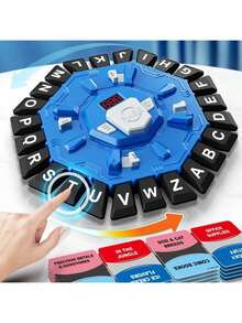 Word Game,Fast-Paced Family Board Game,Choose A Category & Race Against The Timer To Be The Last Player, Ideal For Family Gatherings & Game Enthusiasts - Multicolor - View 8