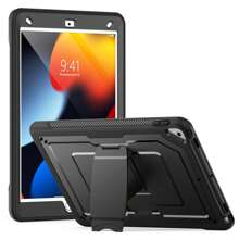 Funda para iPad 10.ª generación, iPad 11.ª generación, Air 11 M2, Air 11 M3, Pro 11 M4, iPad 10.2 7.ª/8.ª/9.ª generación, Pro 10.5 y Air 3. Cuenta con protección a prueba de golpes, anti-flexión, resistente a impactos y arañazos con un diseño portátil y ligero. Integra de manera elegante un soporte trasero oculto, rejillas de disipación de calor, recortes precisos para los puertos y una durabilidad reforzada contra dobleces y colisiones.