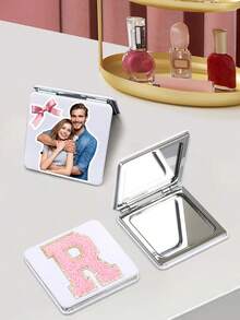 15X/10X/5X Lupa con pinzas y ventosa, lupa portátil pequeña para viajes, arreglo de cejas, maquillaje, color negro - Multicolor - Ver 7