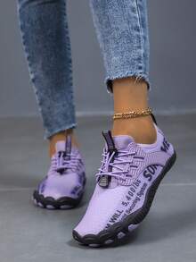 L.S.W.P 男女通用透气水鞋 - 速干、防滑五指水上运动鞋，适合室内健身、举重、瑜伽和户外活动，如海滩、游泳、冲浪和徒步旅行 - 耐用橡胶鞋底、系带闭合、四季皆宜、沙滩鞋