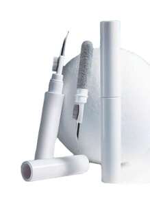 1 pezzo Kit di pulizia per auricolari senza fili, include pennello di pulizia per Pro 3 2 1, pulitore durevole per custodia di auricolari, penna per la pulizia di polvere per computer e telefoni cellulari, ottimo regalo per compleanni, Pasqua, Festa del Presidente, per ragazzi e ragazze