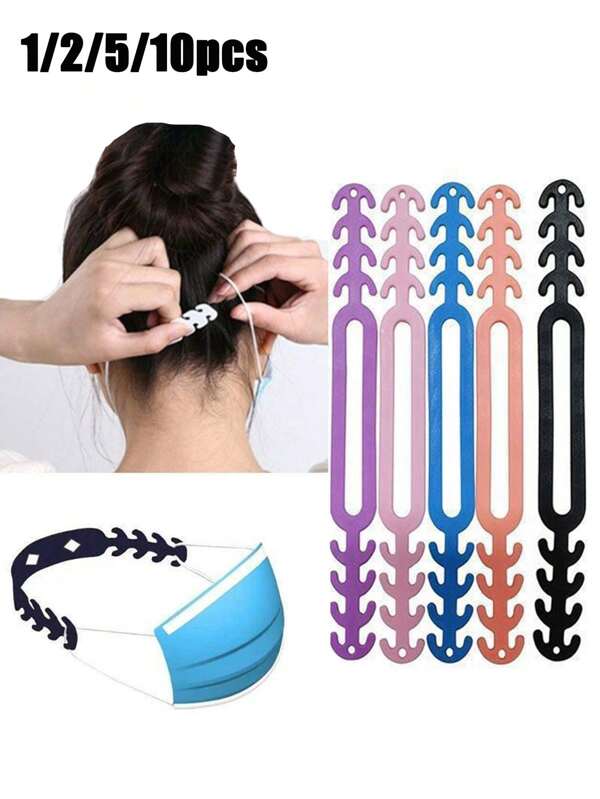 Verstellbarer Maskenhalter, Gesichtsmaske Verlängerung, Ohrretter, Maskenhalterriemen, praktischer Brillenhalteband