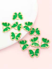 10pcs Cute Vibrant Candy Color Butterfly Charms - Perfect For Girls Jewelry Making, Fashion Necklace, Bracelet, Earrings, Keychain, Phone Chain & & Other Hanging Decorations DIY Multicolor Butterfly-Shaped Accessories - Ideal For Spring Summer Dressing Accessory