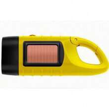 Solar Hand Cranked Flashlight Multifunctional Camping Power Supply Emergency LED Emergency Light Outdoor Lighting