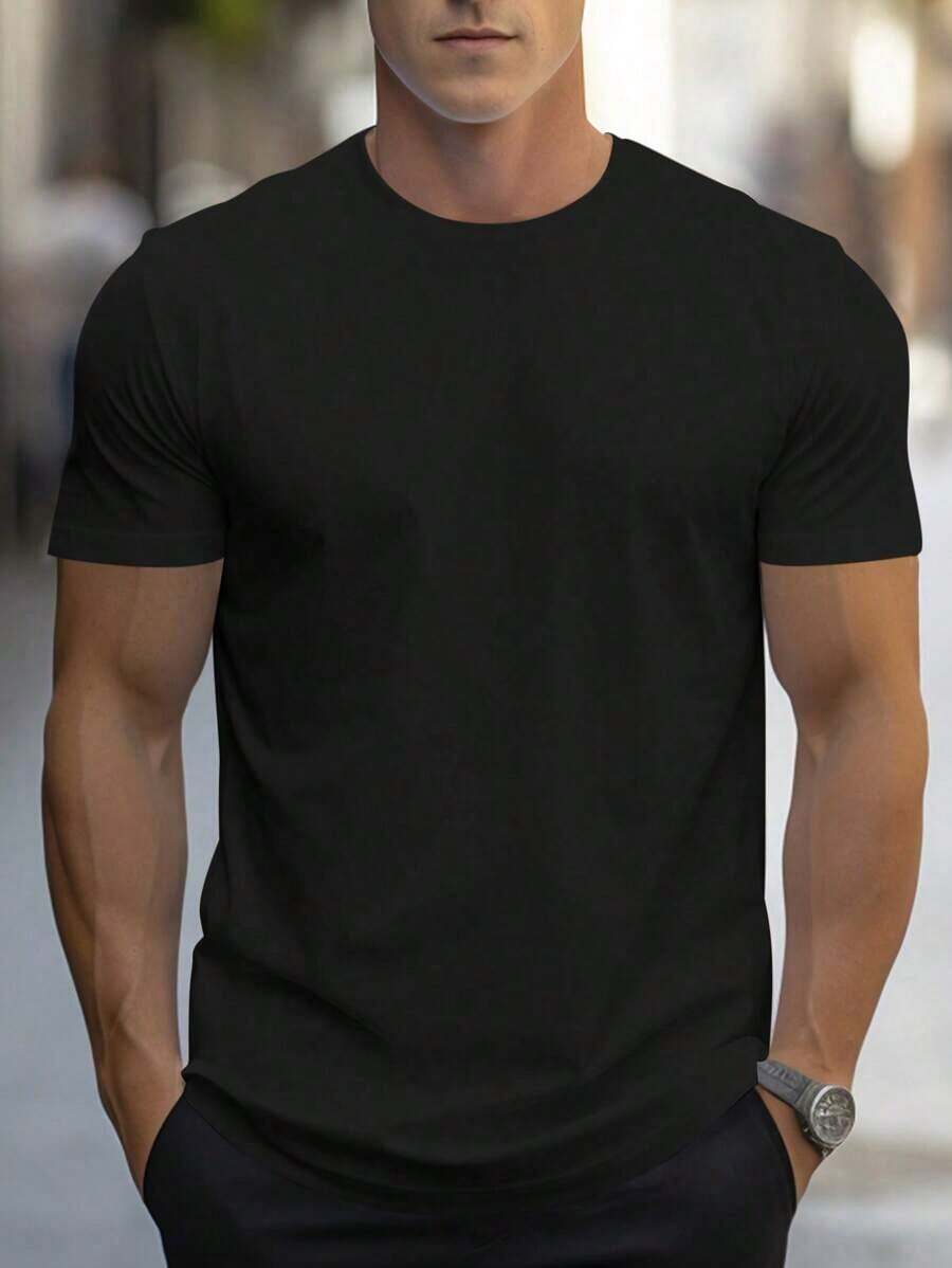 Magliette da uomo - nero - Visualizzare 1