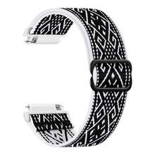 Compatible With Galaxy Watch 7 6 5 4 Band 40mm 44mm Watch 5 Pro 45mm/Active 2 Band/Watch 3 41mm/Galaxy Watch 6 4 Classic,20mm 22mm Stretchy Sport Solo Loop Breathable Wristband - 20mm - View 12