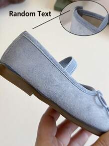 Toddler Flower Girl Dress Shoes - Girl Ballet Flats Party School Shoes Wedding
