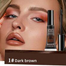 持久防水眉毛染色凝胶 - 自然妆容，黑色和棕色色调，易撕配方，完美眼妆 - 彩色 - 查看 12
