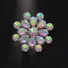 LuxstyWear New Arrival Premium Oversized Rhinestone Adjustable Ring, Colorful Square-Shaped Diamond Fashion Ring For Women