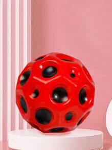 1pc Tendry Moonball, Ultra-Bouncy Lunar Shaped Ball To Improve Hand-Eye Coordination, Easy For Athletes To Grip And Catch As Sports Training Ball