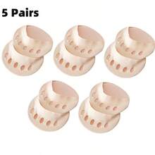 Sports Outdoor Invisible Foot Pads Socks, Toeless Socks With Non-Slip Forefoot Cushion And Five Toes - Black - View 15