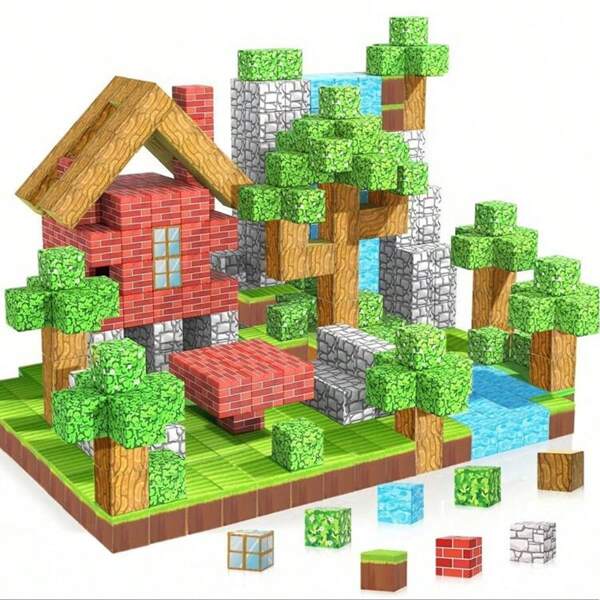Magnetic Blocks Kids BuildingfrendsToys, Game-Based Build MagWonder WithMagnet Construction Toys, UpgradedSTEM Sensory Gift For Kids ChristmasBirthday