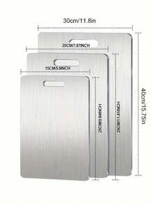 钛砧板，厨房用钛砧板，304 不锈钢肉类水果蔬菜砧板