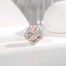 Silver Plated Charm Lifes A Camble Mom Is The Queen Lion Love Crown Series Charm Bead Is Suitable For Diy Female Bracelet Pendants