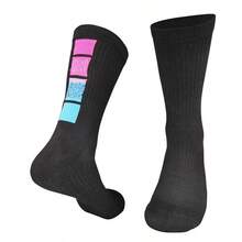 Adult Basketball Socks, Anti-Slip Thick Warm Terry Crew Sports Socks For Men - Multicolor - View 3