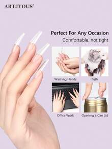 3 piezas de 8ml de pegamento para pegatinas de uñas, adhesivo fuerte y de larga duración que fija firmemente las pegatinas de uñas, adecuado para diversos diseños de arte de uñas. El pegamento multiusos garantiza una decoración de uñas duradera. Fórmula de gel UV/LED, calidad de salón. Aplicador de brocha fácil de usar, diseño de botella compacto, ideal para uñas DIY, entusiastas del arte de uñas y principiantes. - transparente - Ver 8