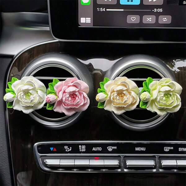 1pc 1pc Jasmine Car Decoration Diffuser Stone A Variety Of Colors Are Available The First Choice For Beauty Car Interior Decoration