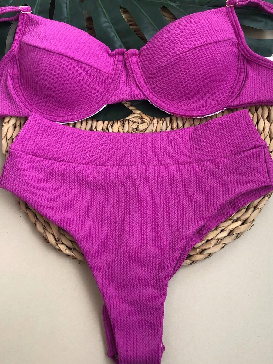 Half Cup Ribbed Hotpants