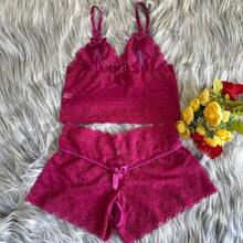 Calesson Set In A Hurry Waiting For Sexy Husband - 紫色 - 查看 4