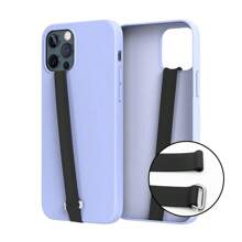 Cordão Elástico para Celular Silicone Anti-Perda para Tiracolo, Pulseira de Celular