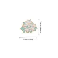 1pc Authentic Teacher's Day Gift Sunflower & Lily Flower Decoration Brooch, Cute Style For Couples, Students, Bag Decor