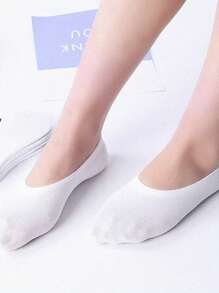 8/15/20/30 Pares de calcetines invisibles de tobillo de unicolor para hombre, transpirables, de secado rápido, anti-olor, suaves, con tela que absorbe la humedad, apropiados para hombres, mujeres, parejas, uso diario, deportes, exterior, primavera, verano, otoño