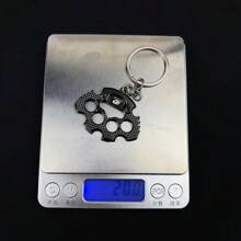 1 pezzo Decorazione mini artiglio di tigre combattente - accessorio da gaming, statuina, portachiavi, decorazione da scrivania, regalo