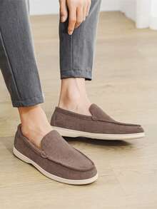 Summer Fashion Niche Slip-On Casual Lightweight Breathable Outdoor Anti-Skid Loafers - Nhiều màu - Xem 4