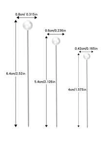 500颗/300颗/150颗/100颗/50颗/1颗装钻石花束胸针，1.5英寸水晶水钻胸针别针，适用于花束、婚礼装饰、万圣节装饰、秋季装饰、新娘发饰、DIY工艺品、缝纫室装饰 - 彩色 - 查看 4