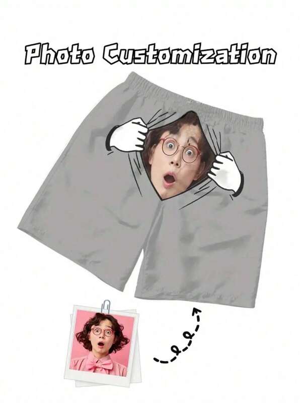 Men's New Customized Printed Casual Comfortable Shorts Pajamas For Summer