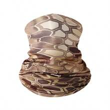 1pc Multi-Purpose Turban Riding Scarf Cycling Bandana Men Women Neck Cover Sunscreen Ice Silk Outdoor Fishing Hiking Headwear Mask - Multicolor - View 24