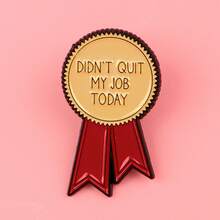 珐琅别针 翻领别针 背包上的徽章 女士胸针 衣服礼物 珠宝 时尚配饰 - NR11115 - 查看 5