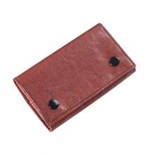 1 pieza, Estuche de tabaco de PU estilo retro, bolsa, titular de papel de fumar, monedero y herramienta para liar