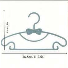 20 piezas de perchas de ropa de colores para niños, hechas de material PP, utilizadas para el almacenamiento de ropa y la exhibición portátil de pequeñas chaquetas y prendas, adecuadas para el almacenamiento de ropa en el hogar, tiendas de ropa, perchas para niños, con descuentos, se pueden usar para secar ropa de bebé, perchas de armario de guardería de plástico para bebés con diseño antideslizante y ultradelgado, para ropa de recién nacido y bebé, aplicable a la habitación de los niños y el almacenamiento de la guardería