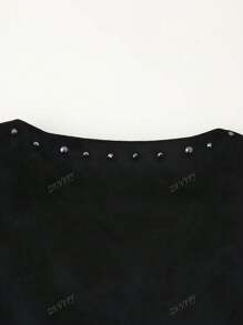 ZEVITY Sequin Decorated Floral Embroidery Cardigan Vest Top