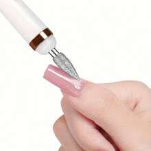 Portable Nail File, Electric Nail Drill, Comes With 5 Accessory Drill Bits, USB Rechargeable, With LED Light, Adjustable Speed, Suitable For Manicure And Nail Care Tools - Multicolor - View 4