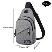 Men Women Sling Bag Chest Fanny Packs Cross Body Travel Sports Shoulder Backpack