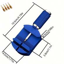 Bộ dụng cụ sửa chữa dây đồng hồ 5 món, bao gồm dụng cụ tháo dây, dụng cụ tháo chốt lò xo, món quà lý tưởng cho bạn bè và gia đình, bền và tiết kiệm chi phí. - Một cỡ - Xem 11