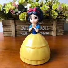 Disney 1pc Disney Dream Princess Collectible Figurine Set - Snow White, , Belle - Cute Cartoon Character Blind Box Toy - Suitable For Bedroom, Desktop, Car Display - Adorable Gift For Fans