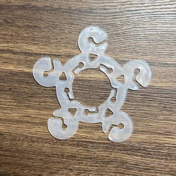 10pcs/30Pcs/50Pcs/100pcs 5 Hole Plum Blossom Balloon Clip, Balloon Accessories, Flower Balloon Accessories, Arch Balloon Accessories Multicolour Latex Round Helium Party Balloons For Wedding, Birthday, Graduation, Bridal Shower Decoration