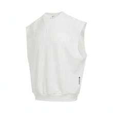 Nike 男士 AS M NK DF SI CREW 纯色运动背心 HJ4202-133 - 白色 - 查看 1