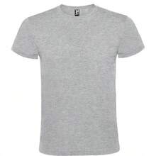 Roly 10 件裝男女通用基本款 T 卹 - 短袖 - 10 件棉質 T 卹 - 尺寸 S 至 2XL - 多種顏色可選 - 重量：150 克/平方米 休閒簡約風格 純色 常規款 - T 卹套裝 - 灰色 - 查看 4