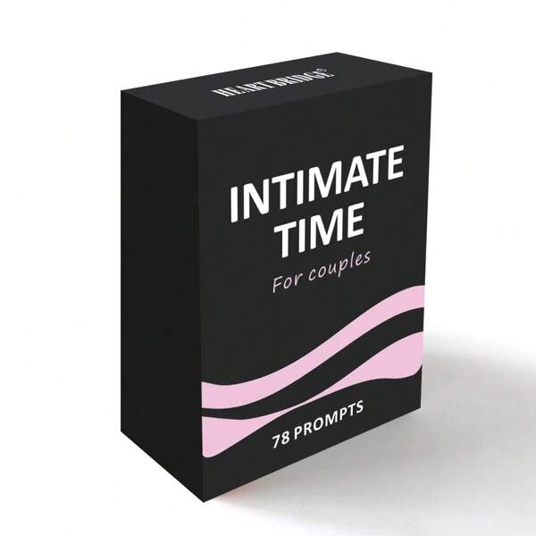 SMILE TALK 1pc Couple Intimate Moment Card Game, Table Game To Help Couples Establish Deep Emotional Connections, Date Night Emotional Bonding Topic Interactive Q&A, Perfect For Valentine's Day/Halloween/Christmas Gifts, Suitable For Romantic Date Night