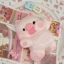 1 件高品质 Squishy Pig 减压玩具，柔软丝滑硅胶材质，抗压力挤压玩具 - 彩色 - 查看 5