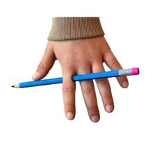 Finger Through The Pencil 3D Printed Magic Trick Toy - Blue - View 2